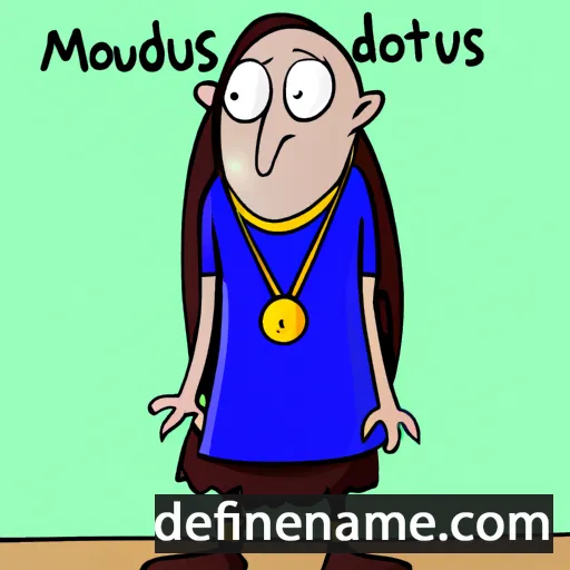 cartoon of the name Modestus