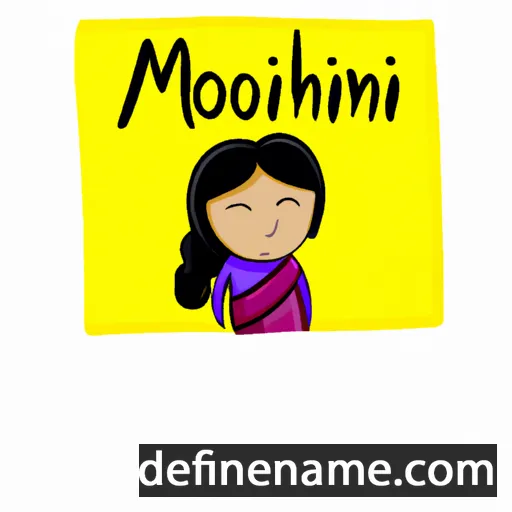 cartoon of the name Mohini