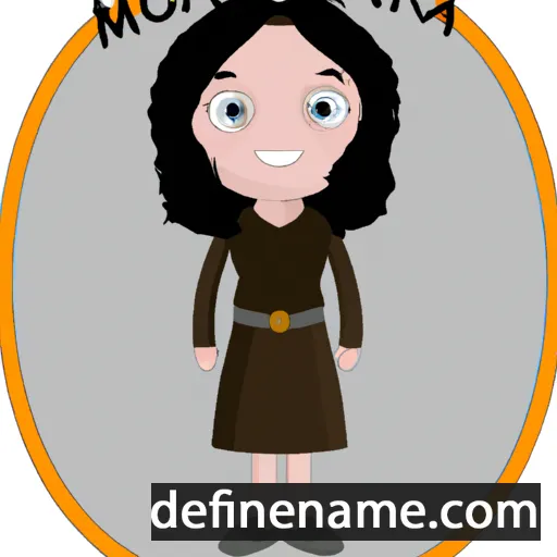 cartoon of the name Moira