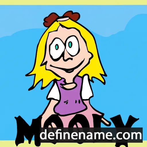 cartoon of the name Molly