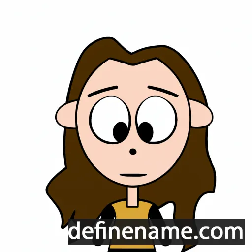 cartoon of the name Mona