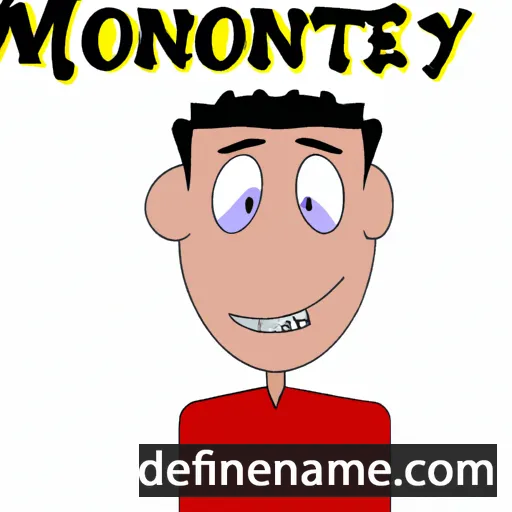 cartoon of the name Montgomery