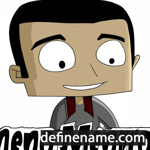 cartoon of the name Moreno