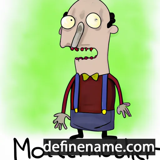 cartoon of the name Mortimer