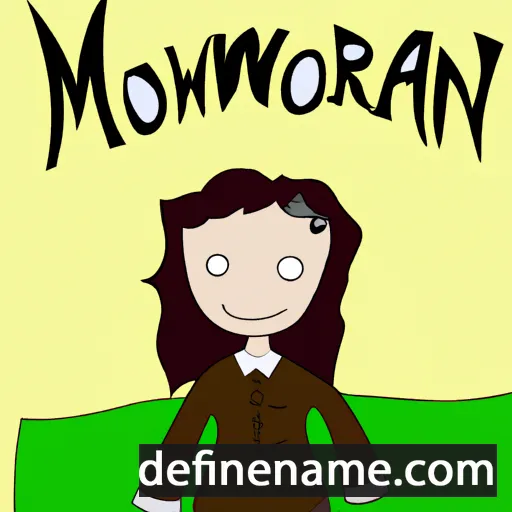 Morwenna cartoon