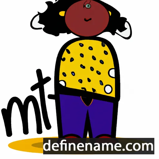 cartoon of the name Moti