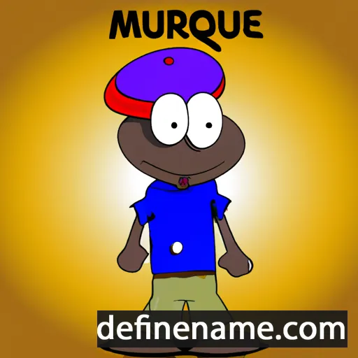 cartoon of the name Mouric