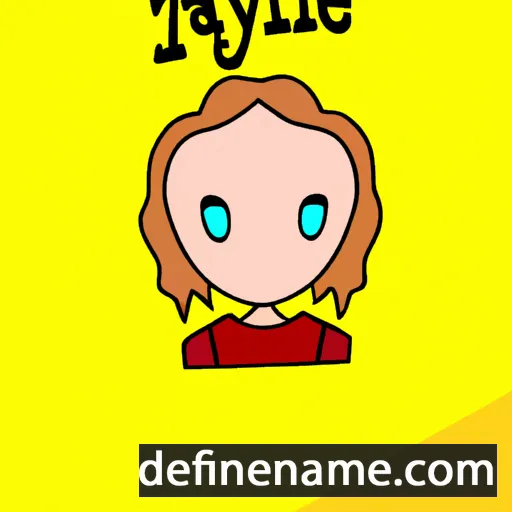 Taylee cartoon