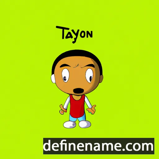 Tayon cartoon