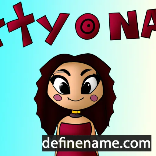 Tayona cartoon