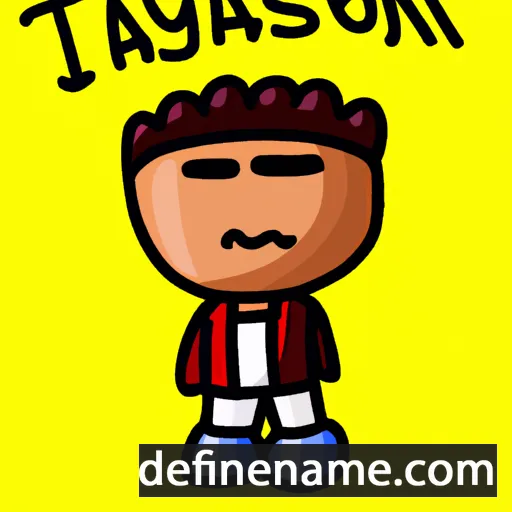 Taysean cartoon