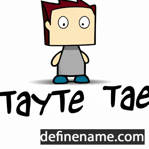 Tayte cartoon