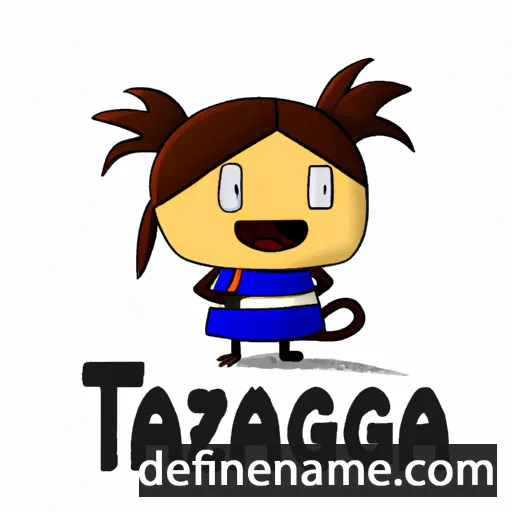 cartoon of the name Tazaguisa