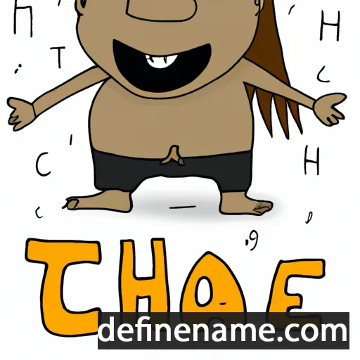 cartoon of the name Tchåle