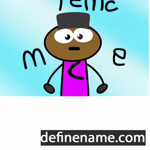 cartoon of the name Télémac