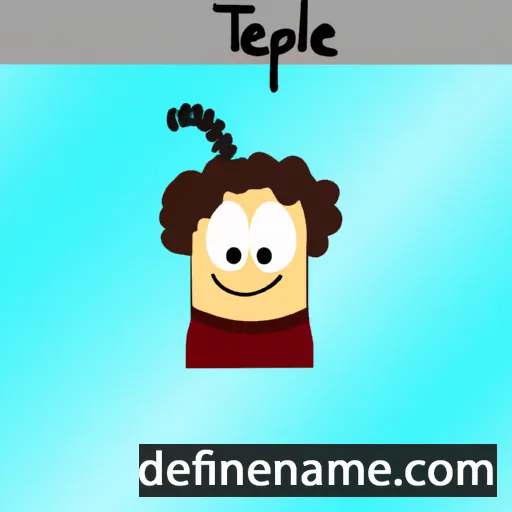 Télèphe cartoon