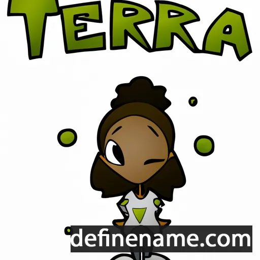 Tearra cartoon