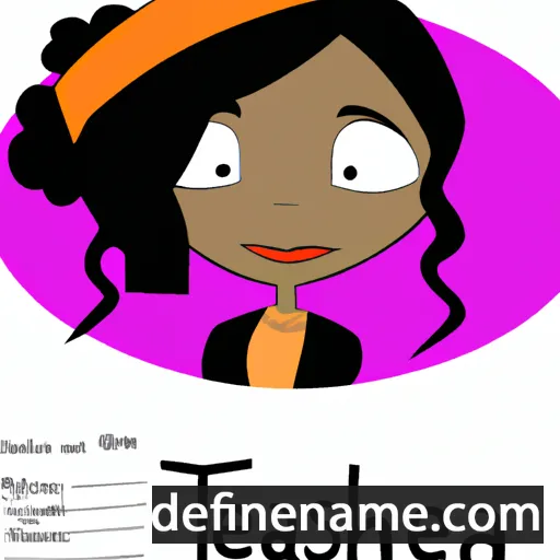 Teasha cartoon