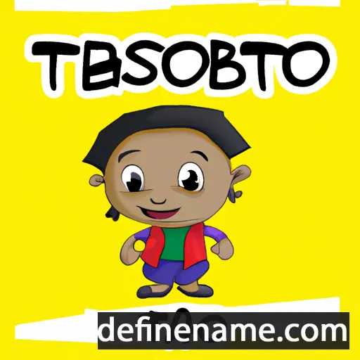 Tebatso cartoon