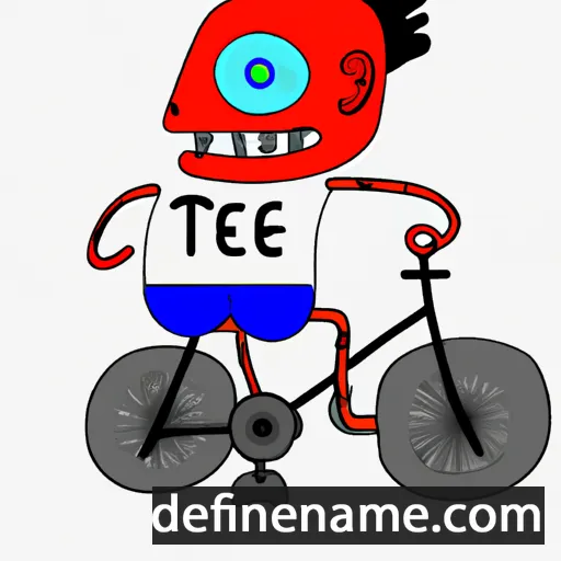 Tebike cartoon