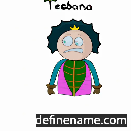 Tebronia cartoon