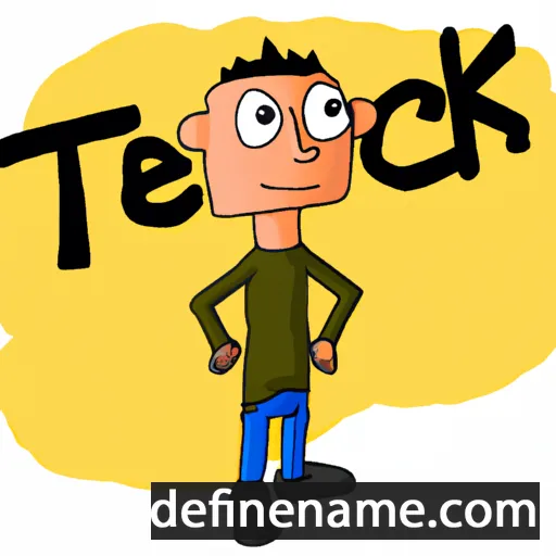 Teck cartoon