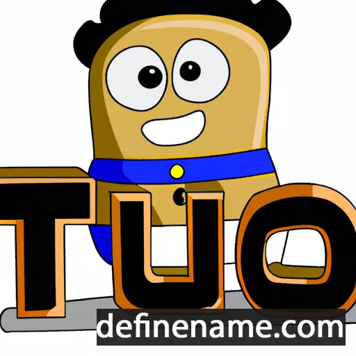 cartoon of the name Tecusa