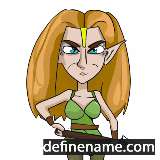 Teela cartoon