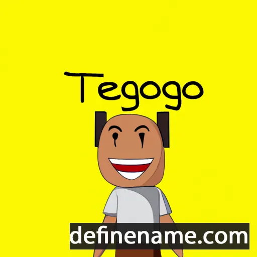 Tegoneg cartoon