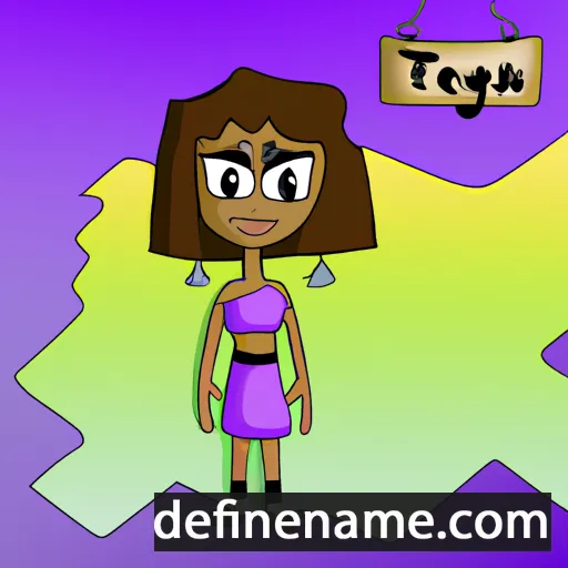 cartoon of the name Tegra