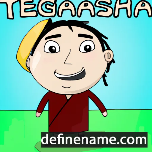 Tegshsaikhan cartoon