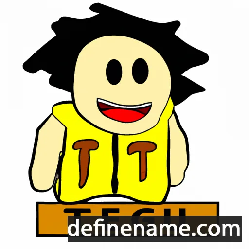 Teguh cartoon