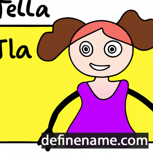 Teila cartoon