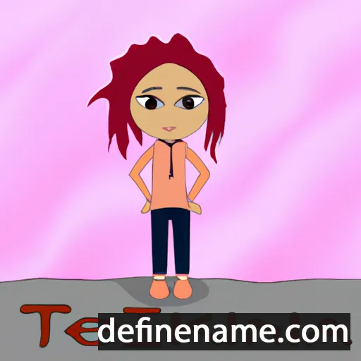 Tekina cartoon