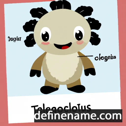 cartoon of the name Telegonus