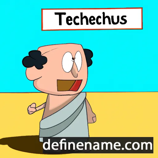 cartoon of the name Telemachus