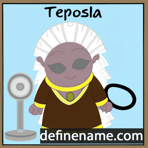 Telephassa cartoon