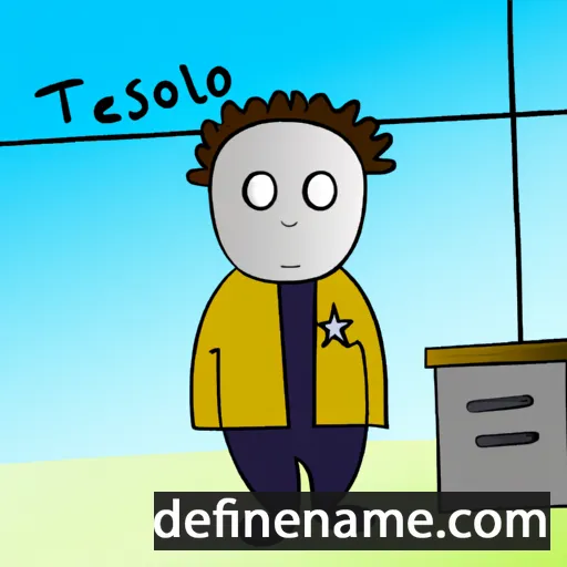 Telesto cartoon