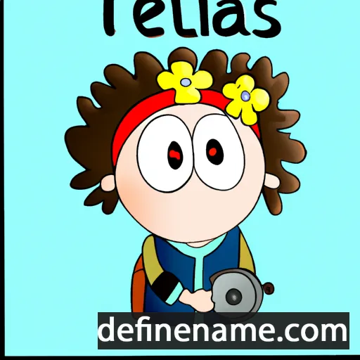 cartoon of the name Teleutas