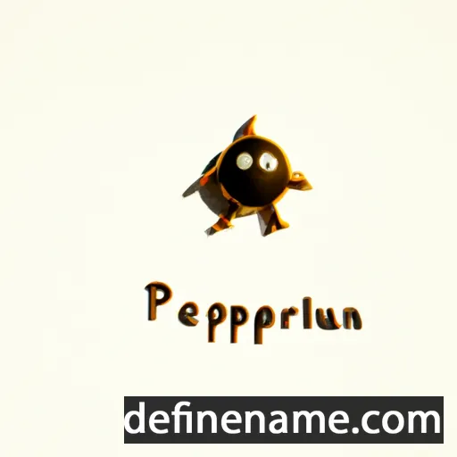 cartoon of the name Telperinquar