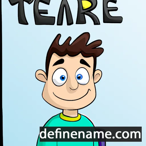 cartoon of the name Temare