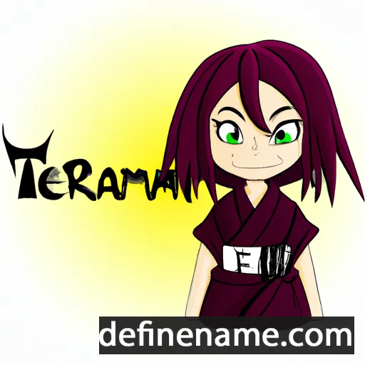 cartoon of the name Temari