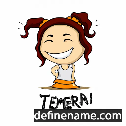 cartoon of the name Temerla