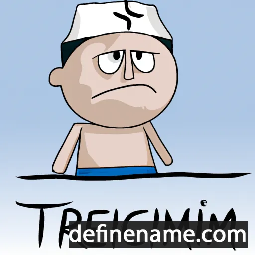 cartoon of the name Temircan