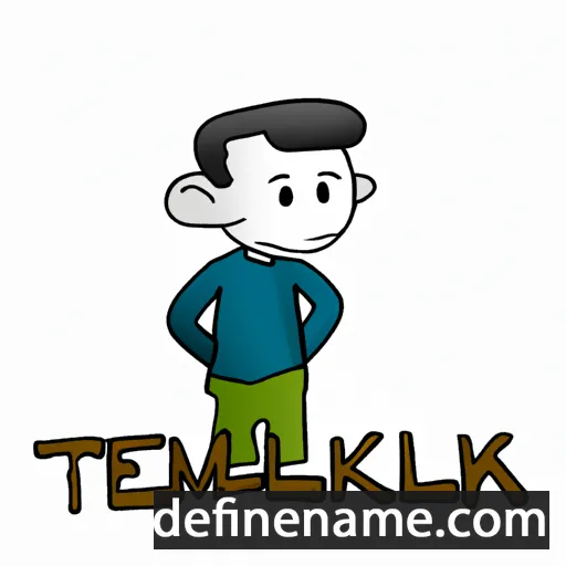 cartoon of the name Temirmalik