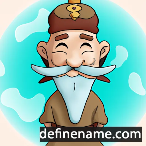 cartoon of the name Temirzhan