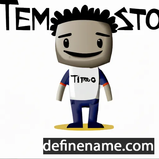 cartoon of the name Temistio