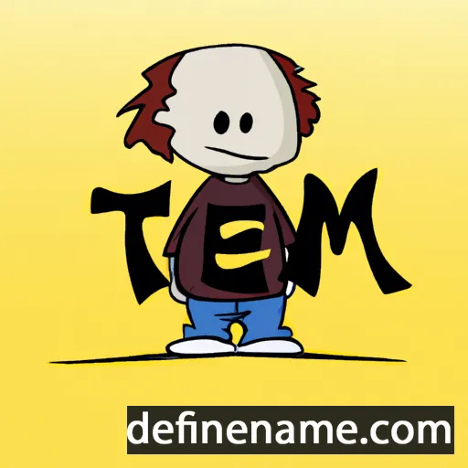 Temm cartoon