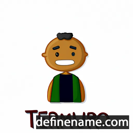 cartoon of the name Temuera