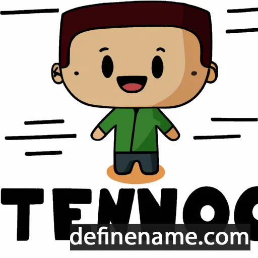 cartoon of the name Tenao